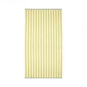 Yellow Striped Reversible Beach Towel