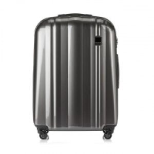 Pewter Absolute Lite Large 4 Wheel Suitcase