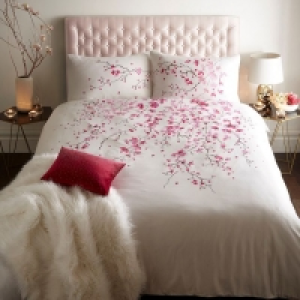 Debenhams  White Cherry Blossom Duvet Cover