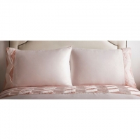 Debenhams  Light Pink Clara Standard Pillowcase Pair