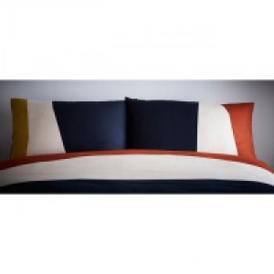 Multicoloured Putney Standard Pillowcase Pair