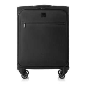 Black Full Circle cabin 4-wheel suitcase
