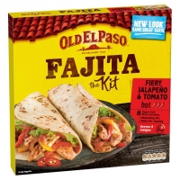 Ocado  Old El Paso Fiery Jalepano & Tomato Fajita Kit 500g
