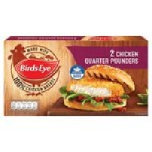 Birds Eye 2 Chicken Quarter Pounders £1.50