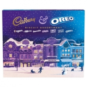 Tesco  Cadbury & Oreo Christmas Biscuit Assortment 500G