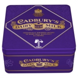 Tesco  Cadbury Diary Milk Mixed Chocolate Chunks Tin 396G