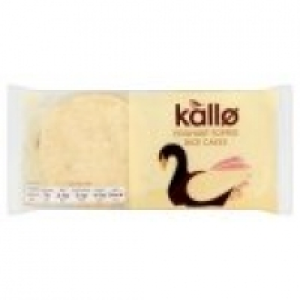 Kallo Yoghurt Topped Rice Cakes