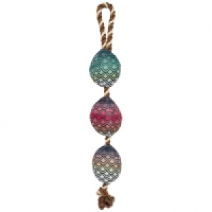 Game of Thrones Rope Pull Dog Toy - Dragon Eggs