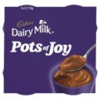 Asda Cadbury Pots of Joy Dairy Milk Desserts