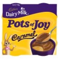 Asda Cadbury Pots of Joy Caramel Desserts
