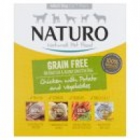 Asda Naturo Grain Free Chicken & Potato with Vegetables Adult Dog Food T