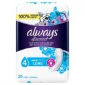 Discreet Incontinence Pads+ Long For Sensitive Bladder £3.70