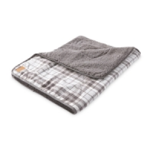 Aldi  Check Cosy Pet Blanket