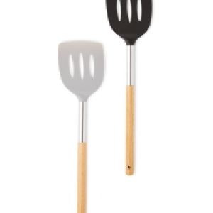 Aldi  Wooden Slotted Turner