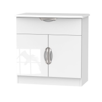 RobertDyas  Indices Ready Assembled 1-Drawer, Double Door Sideboard - Wh