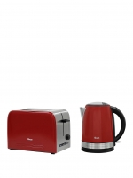 LittleWoods  Swan Stainless Steel Kettle and 2-Slice Toaster Twin Pack - 