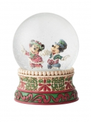 LittleWoods  Disney Traditions Splendid Skaters (Victorian Mickey & Minni