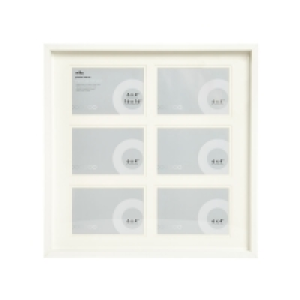 Wilko 6 Multi Aperture White Photo Frame 16 x 16 Inch £7.00