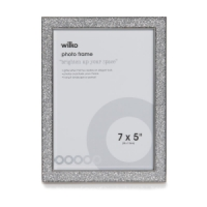 Wilko Glitter Photo Frame 7 x 5 Inch £7.00
