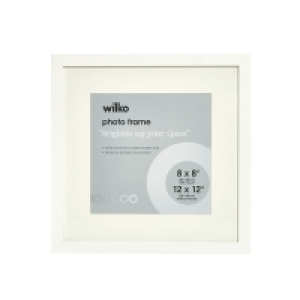 Wilko  Wilko White Photo Frame 12 x 12 Inch