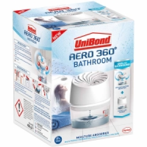 Wilko  Unibond Aero 360 Bathroom Moisture Absorber 450g