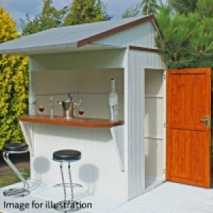 Shire Garden Bar & Storage Shed &pound;449.99