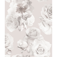 Wilko  Arthouse Wallpaper Floral Bloom Blush