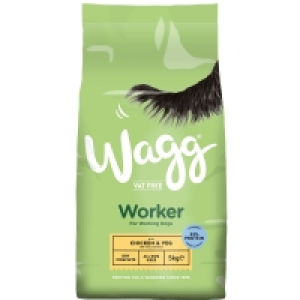 Wagg Working Dry Dog Food Chicken 5kg £3.00