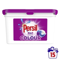 Wilko  Persil Caps Colour Triotub 15 Wash 24.5ml