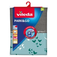 Wilko  Vileda Park & Go Ironing Board Cover 130 x 45cm