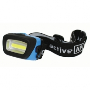 Active AP Torches A52582 COB LED 3 Mode Headtorch with Batte