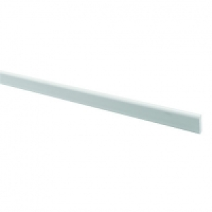Wickes PVCu White Cloaking Profile 65 x 2500mm Pack 5 £18.50