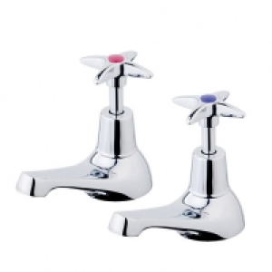 Wickes Trade Plus Bath Taps - Chrome £18.00