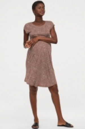 HM   MAMA Short viscose dress