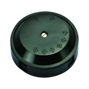 Wickes 4 Terminal Junction Box - Black 20A &pound;1.59