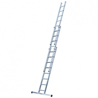 Wickes  Werner 5.7m Pro 3 Section Aluminium Extension Ladder