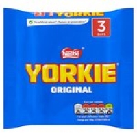 Morrisons  Yorkie Milk Chocolate Bar Pack of 3