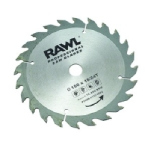 Rawlplug 24 Teeth Circular Saw Blade 150x20mm £6.99