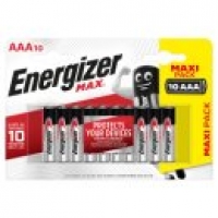 Asda Energizer Max + Power Seal Alkaline AAA Batteries