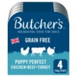 Asda Butchers Grain Free Puppy Perfect Dog Food Trays