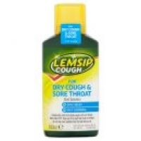 Asda Lemsip Cough for Dry Cough & Sore Throat Oral Solution
