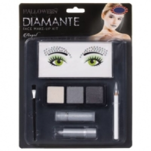 Halloween Diamante Make-Up Kit - Angel