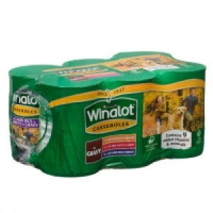 Winalot Casseroles in Gravy 6 x 400g