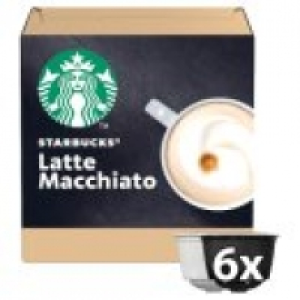Starbucks Latte Macchiato Coffee Pods by Nescafe Dolce Gusto 12 Capsul