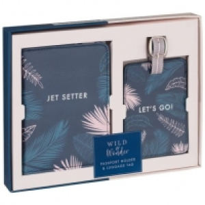 Passport & Luggage Tag Set