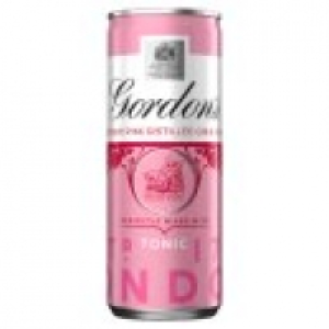 Premium Pink Distilled Gin & Tonic £1.70