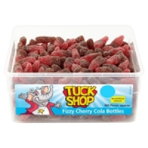Tuck Shop Fizzy Cherry Cola Bottles Tub of 300