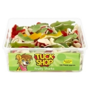 Tuck Shop Fruity Sharks Tub of 120
