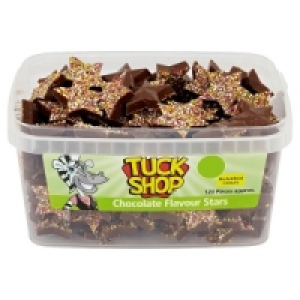 Makro  Tuck Shop Milk Chocolate Stars Tub of 120