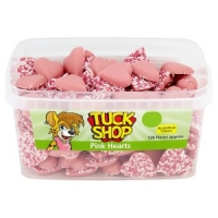 Makro  Tuck Shop Pink Hearts Tub of 120